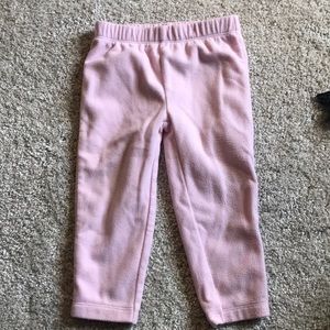Toddler girls sweatpants polyester pants